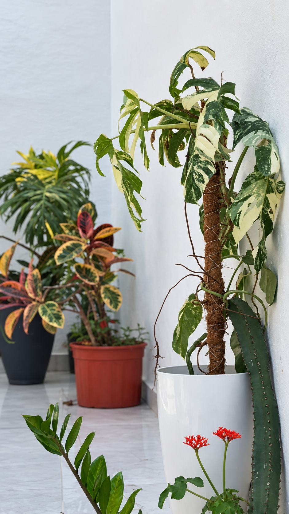 Plantas y ambiente real de Organic Zen Spa